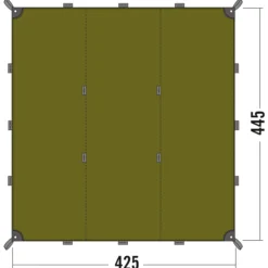 Tatonka Sonnensegel Tarp 1 Light Olive