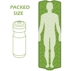 Klymit Isomatte Insulated Static V Orange -Camping-Ausrüstung Verkaufsladen 32844 2