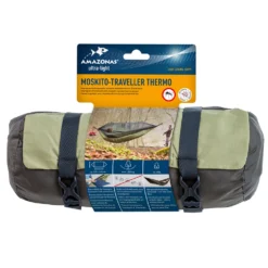 Amazonas Hängematte Moskito Traveller Thermo Grün Schwarz -Camping-Ausrüstung Verkaufsladen 33462 4