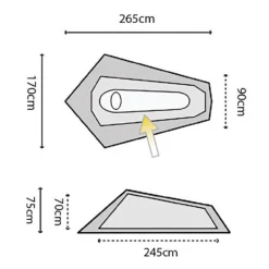 Highlander Zelt Blackthorn 1 Person HMTC 7 Highlander Zelt Blackthorn 1 Person HMTC -Camping-Ausrüstung Verkaufsladen 33843 2 scaled