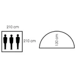 MFH 3 Personen-Zelt Monodom Operation-camo -Camping-Ausrüstung Verkaufsladen 33861 1