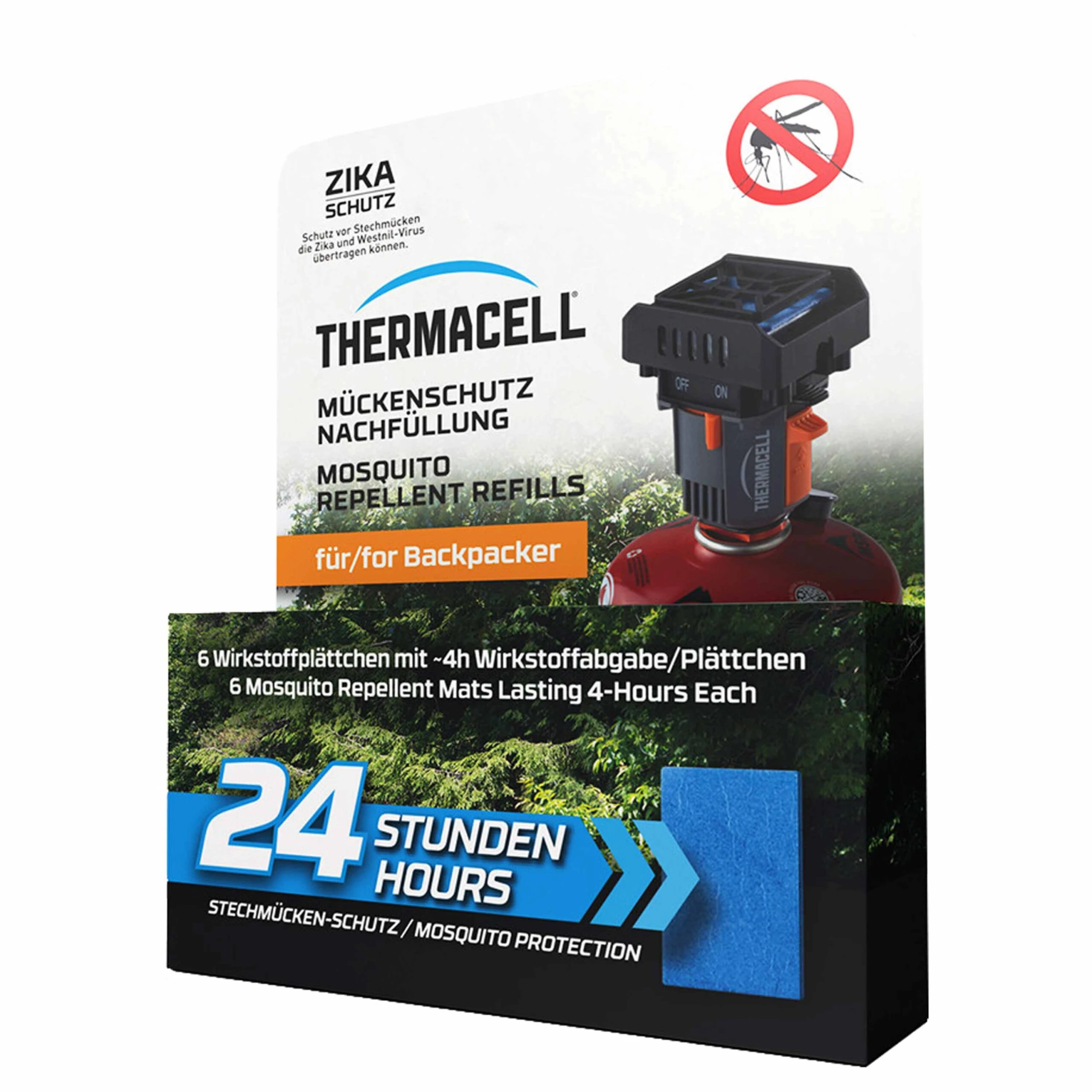 Thermacell Insektenschutz Nachfüllpack Backpacker M-24 24 Std. 3 Thermacell Insektenschutz Nachfüllpack Backpacker M-24 24 Std.