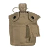 Mil-Tec Feldflasche 1 Qt. Mit Becher Und Hülle Coyote -Camping-Ausrüstung Verkaufsladen 34098 0 Feldflasche 1 qt mit Becher und H lle coyote Vorderansicht