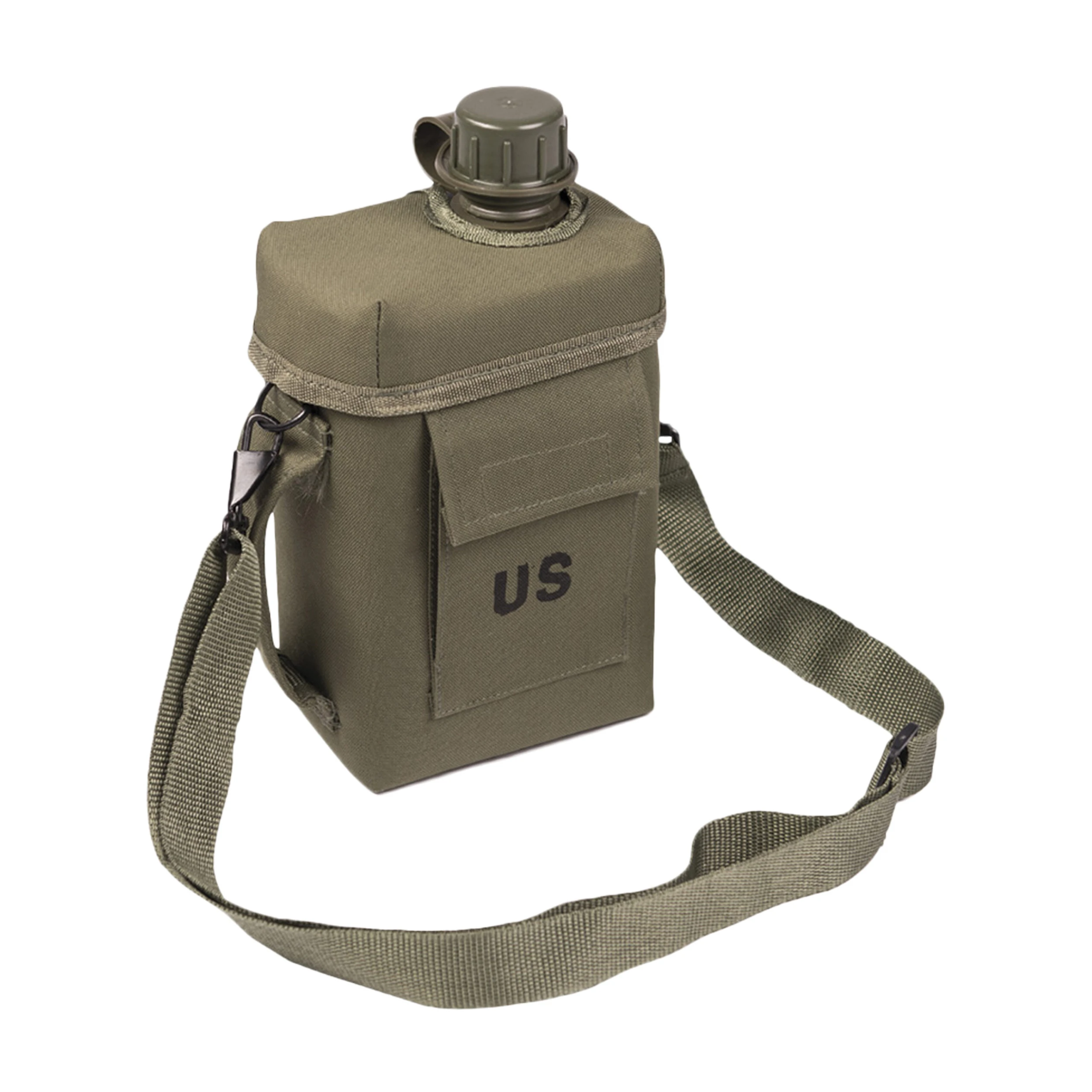 Mil-Tec Feldflasche Patrol Canteen 2l Mit Hülle Oliv 3 Mil-Tec Feldflasche Patrol Canteen 2l Mit Hülle Oliv