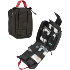 Mil-Tec IFAK Pouch Laser Cut 25 Tlg. Schwarz