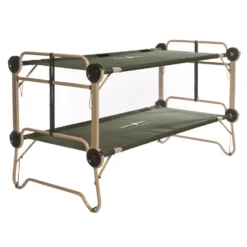 Disc-O-Bed Feldbett Arm-O-Bunk Mit Seitentaschen Oliv