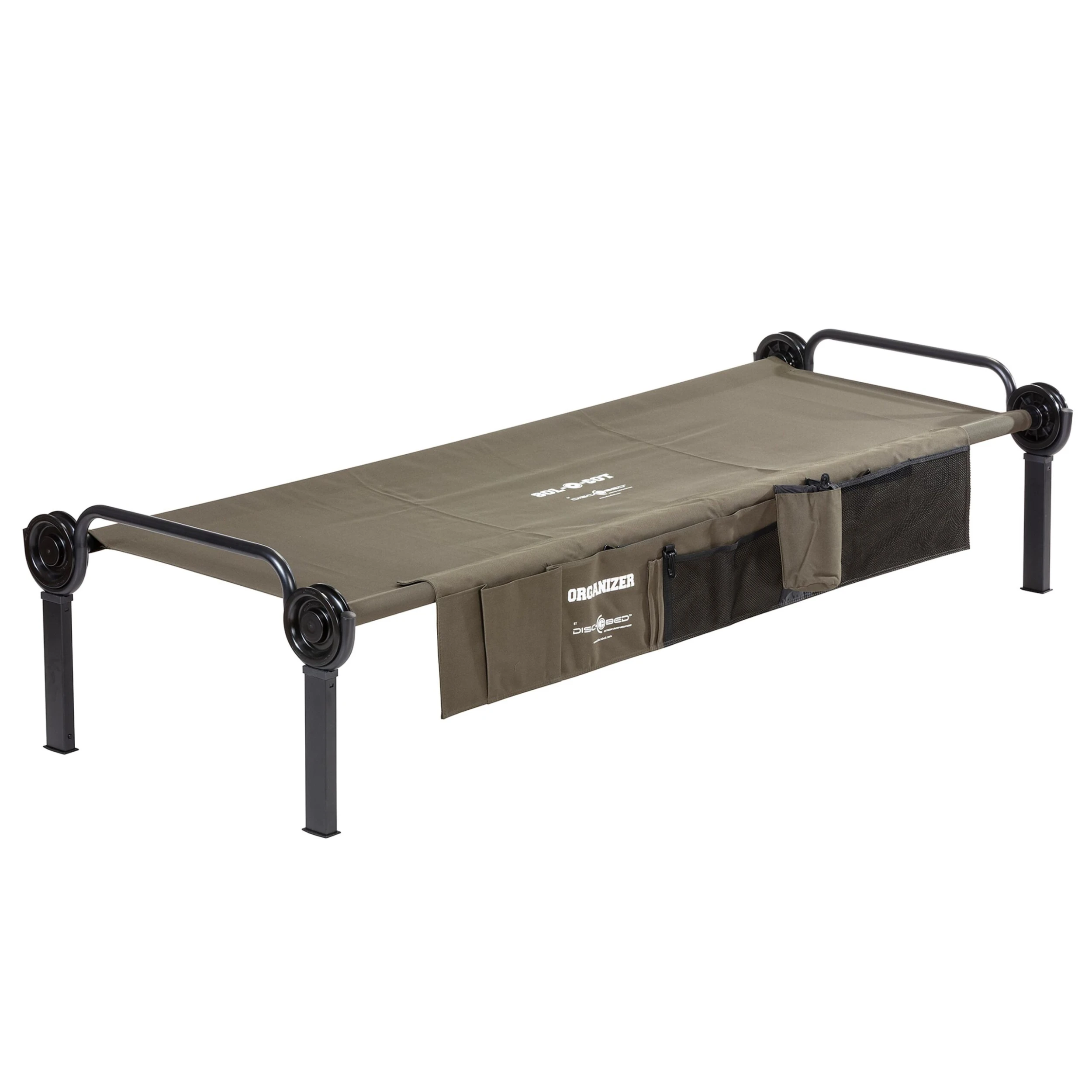 Disc-O-Bed Feldbett Seitentasche Oliv 5 Disc-O-Bed Feldbett Seitentasche Oliv – Bild 3