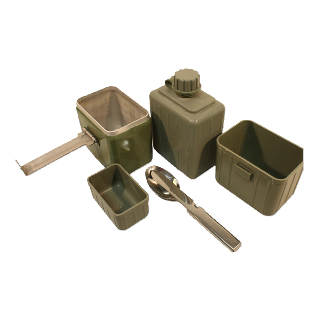 Jugoslawisches Essgeschirrset Oliv 3 Jugoslawisches Essgeschirrset Oliv