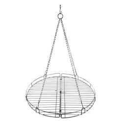 Fox Outdoor Grillrost Klappbar Mit Kette 46.8 Cm