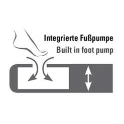 High Peak Leichtgewicht Komfort-Matratze Dayton Dark Grey -Camping-Ausrüstung Verkaufsladen 40380 2