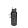 LifeStraw Wasserflasche Go Edelstahl Mit Filter 0.7 L Schwarz -Camping-Ausrüstung Verkaufsladen 41706 0 scaled