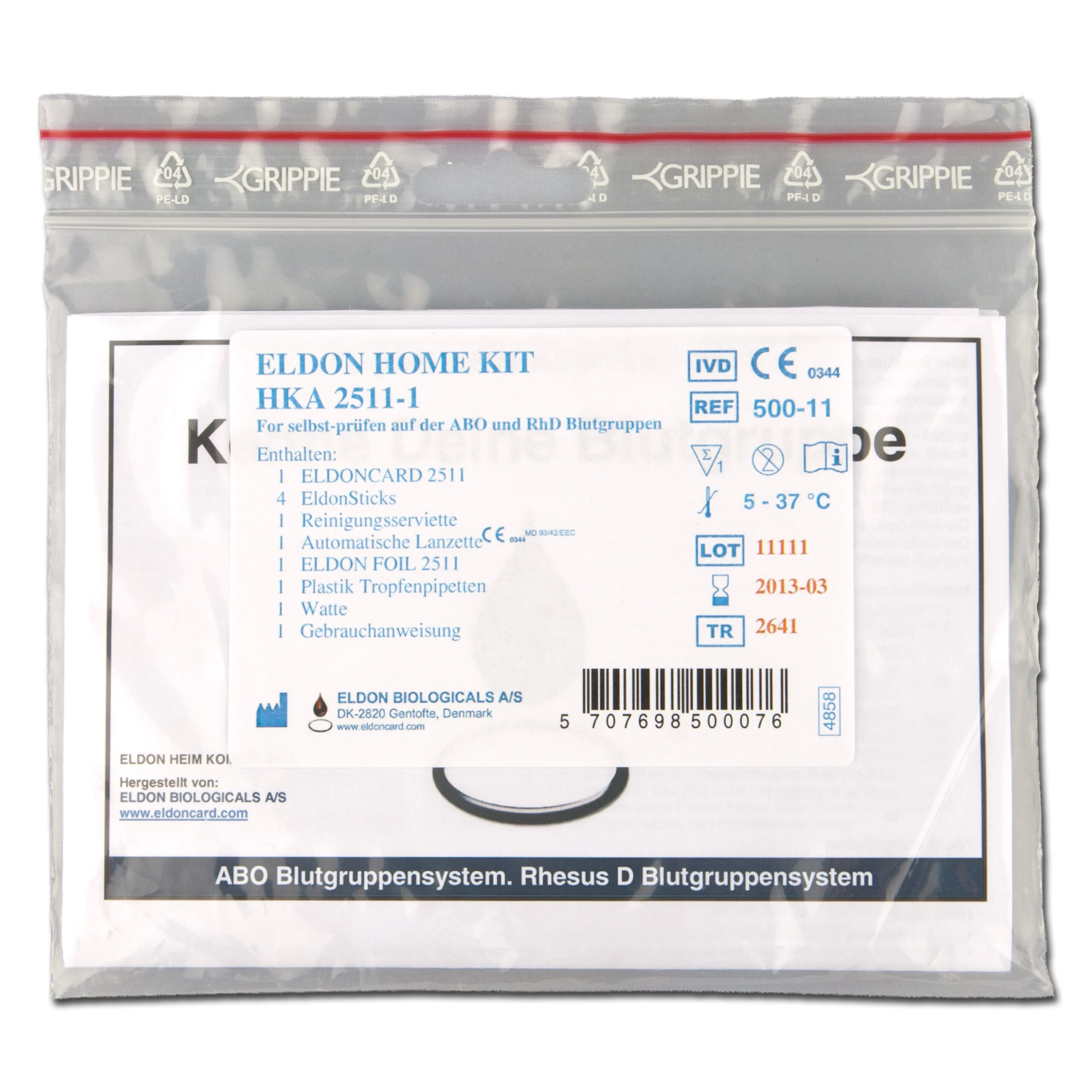 Blutgruppe Schnelltest 5 Blutgruppe Schnelltest – Bild 3