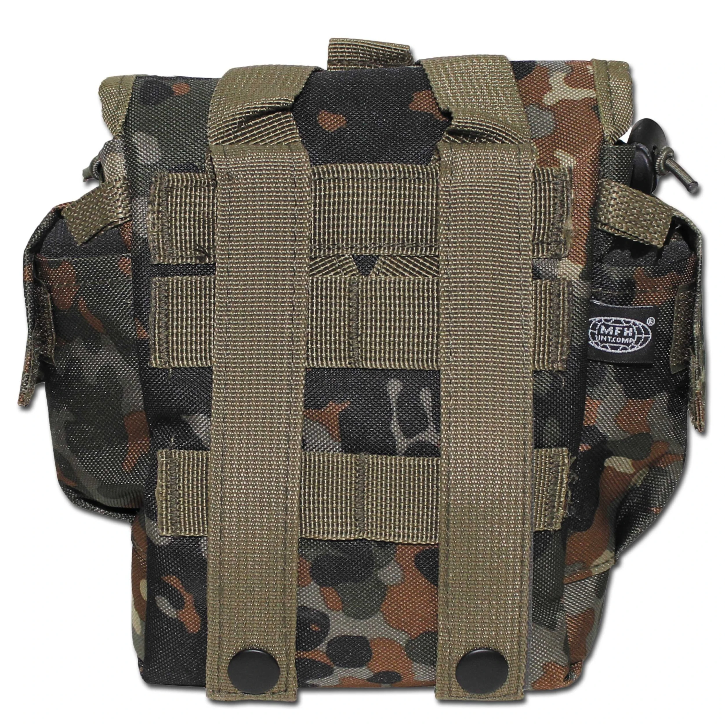 Feldflaschentasche Molle Flecktarn 4 Feldflaschentasche Molle Flecktarn – Bild 2