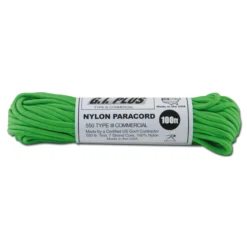 Rothco Fallschirmleine Nylon Type III 550 LB Safety Grün