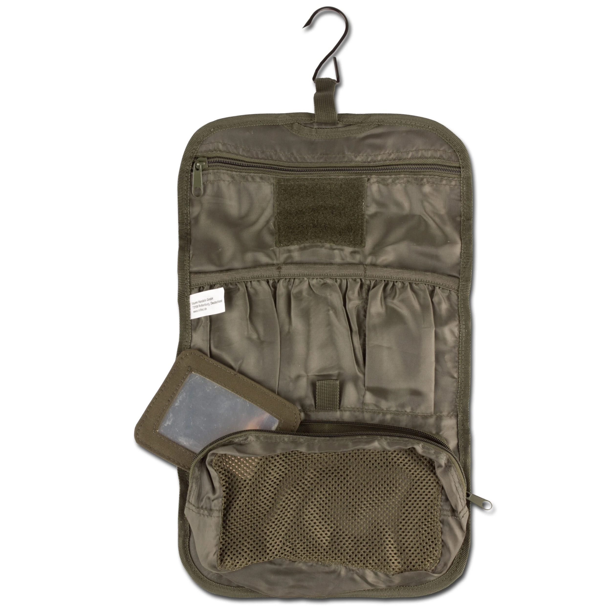 Mil-Tec Britischer Kulturbeutel Oliv 5 Mil-Tec Britischer Kulturbeutel Oliv – Bild 3