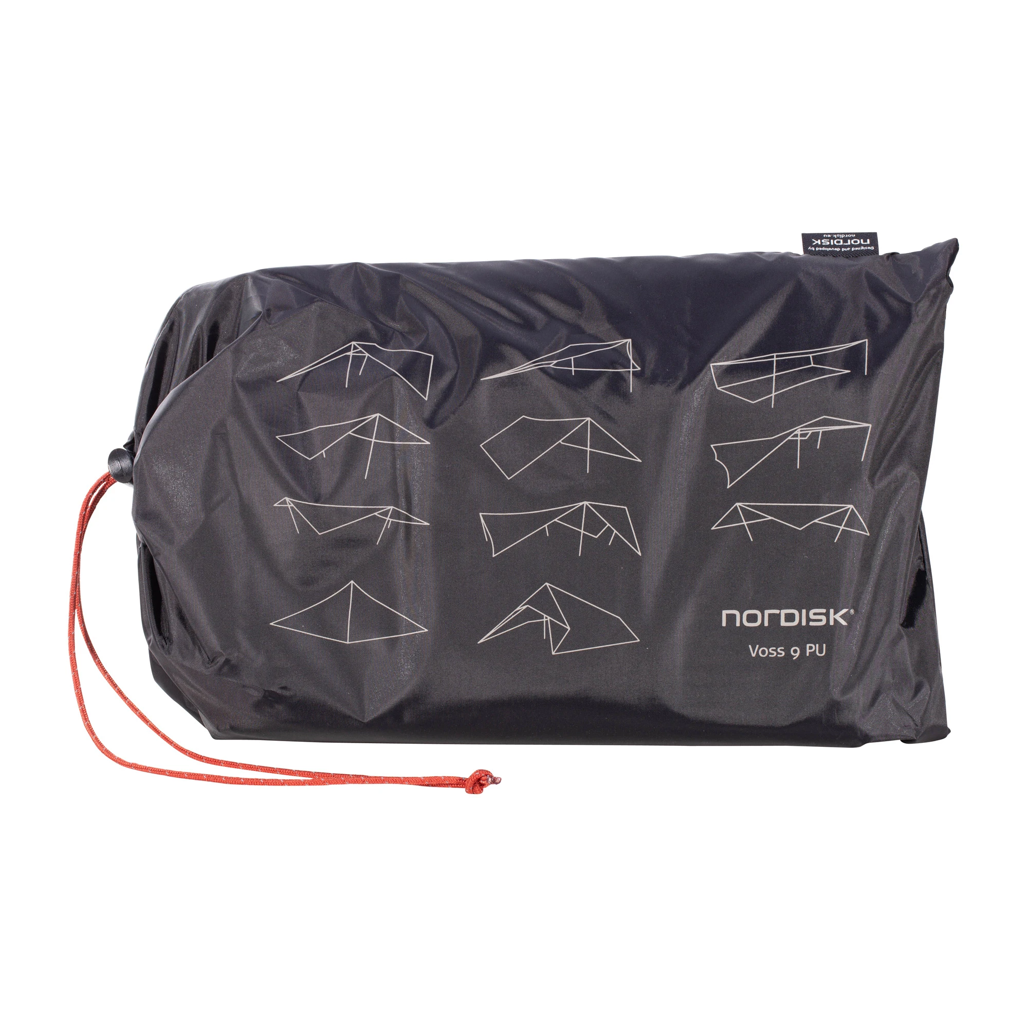 Nordisk Tarp Voss 9 PU Dark Olive 4 Nordisk Tarp Voss 9 PU Dark Olive – Bild 2