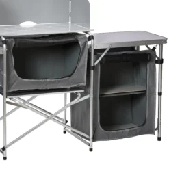 HI Campingtisch Mit Aluminiumrahmen -Camping-Ausrüstung Verkaufsladen 61577 1