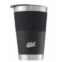 Esbit Thermobecher Sculptor Manschette 0.55 L Schwarz