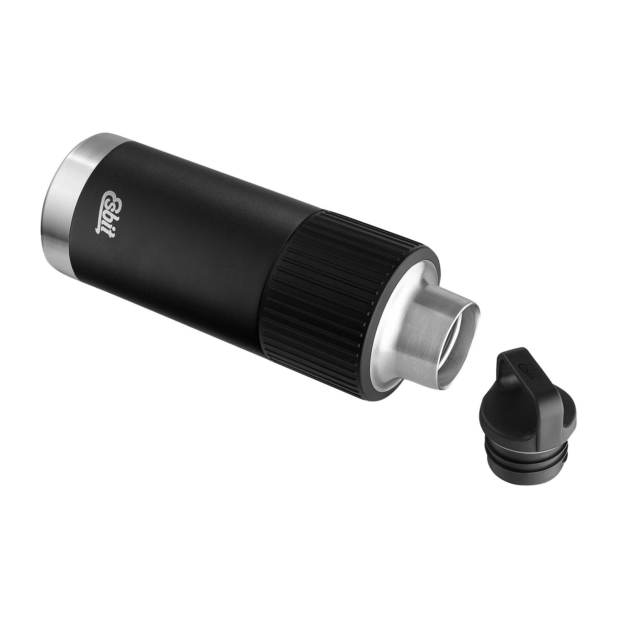 Esbit Isolierflasche Sculptor Standard Manschette 1 L Schwarz – Bild 5