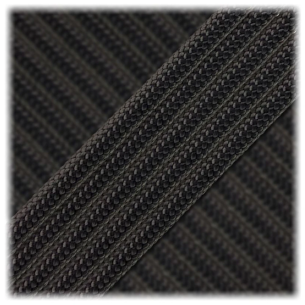 EDCX Fallschirmleine Typ III 550lb Nylon 100 M Rolle Schwarz 3 EDCX Fallschirmleine Typ III 550lb Nylon 100 M Rolle Schwarz