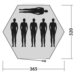 Easy Camp Kuppelzelt Moonlight Yurt -Camping-Ausrüstung Verkaufsladen 78221 2
