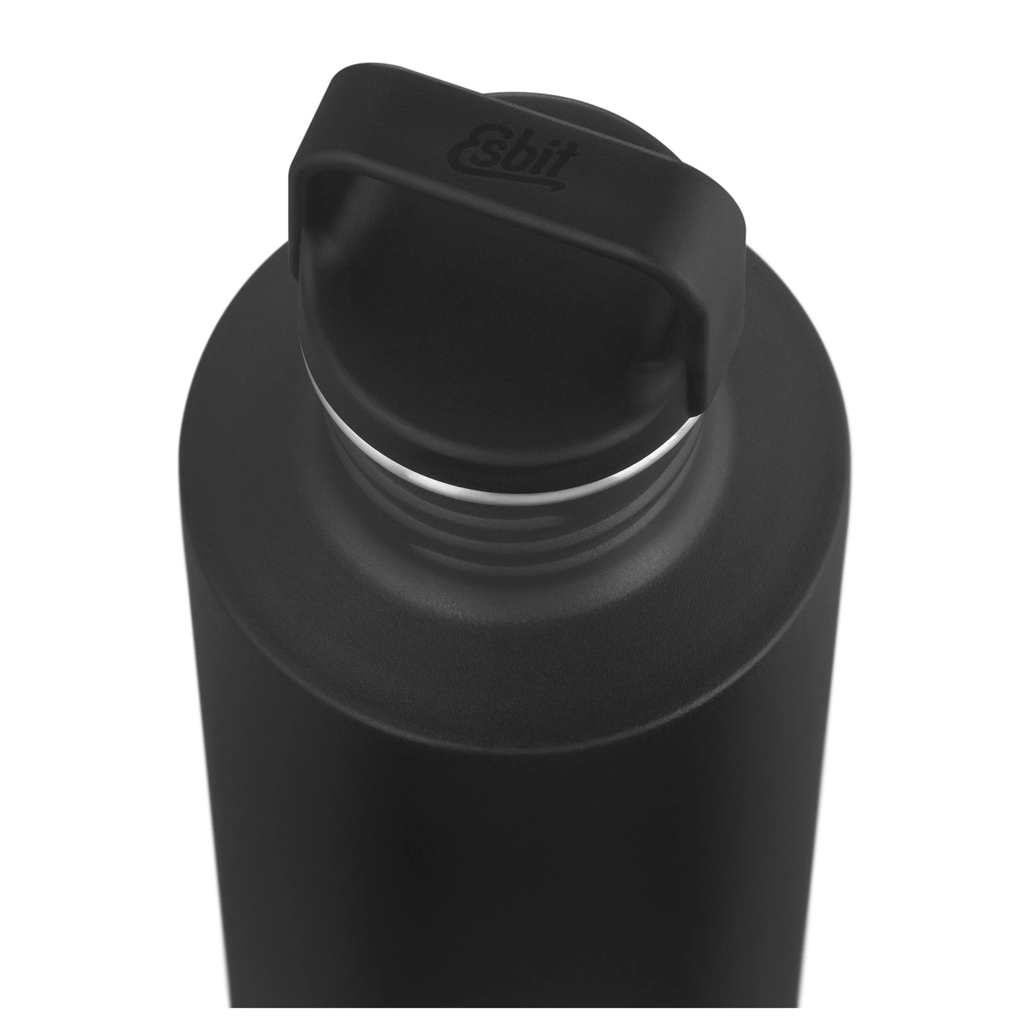 Esbit Trinkflasche Sculptor Edelstahl 0.75 L Schwarz 4 Esbit Trinkflasche Sculptor Edelstahl 0.75 L Schwarz – Bild 2